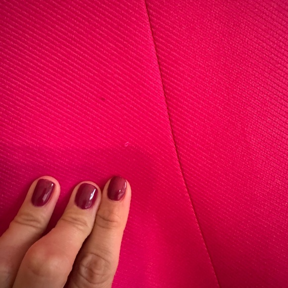 Stunning Bright Fuschia Zara Long Blazer - Picture 5 of 9
